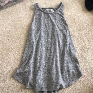 Grey sleeveless top